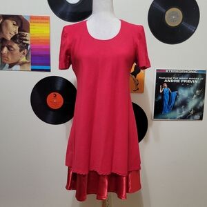 Scarlett | Vintage Red A-Line Dress